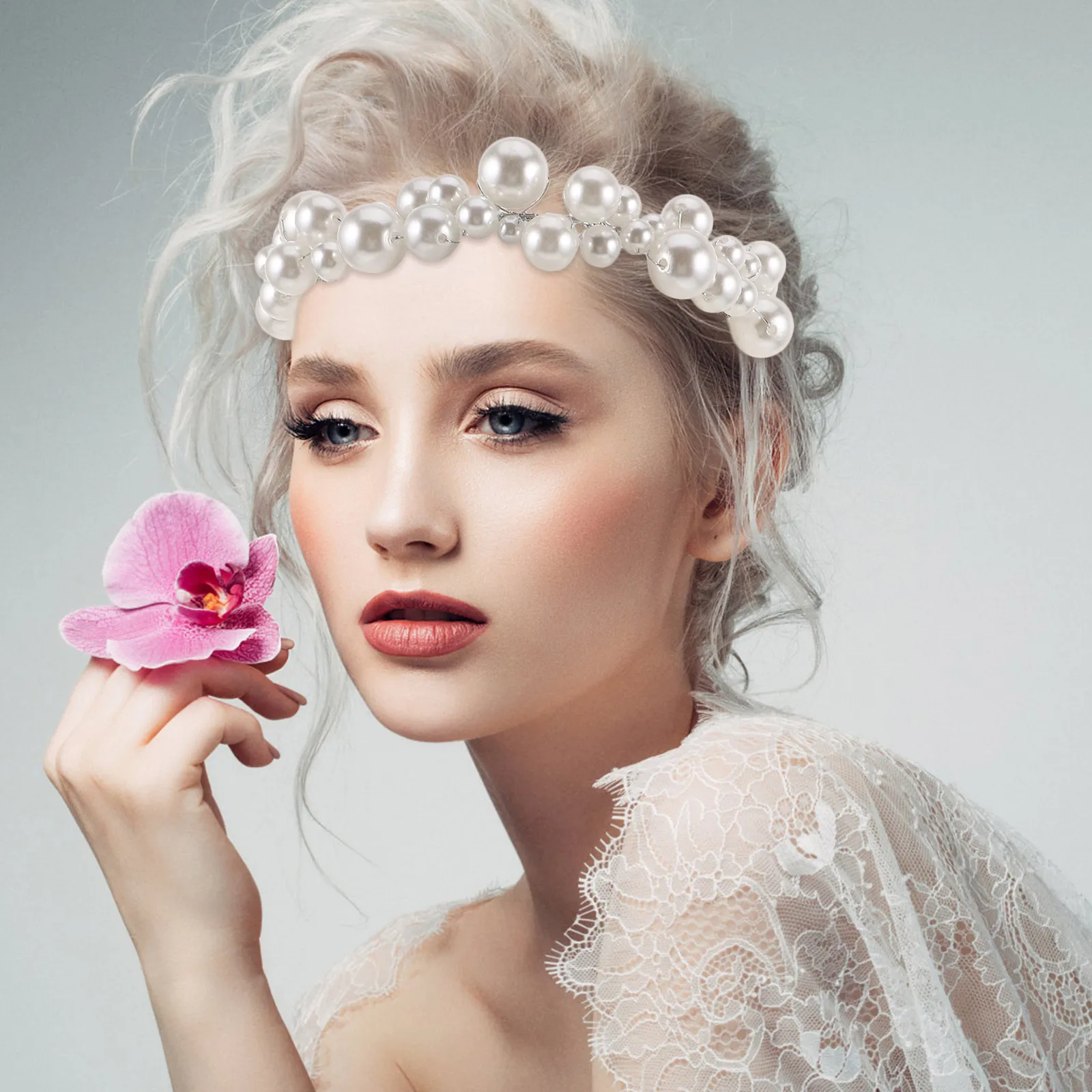 Bridal Headwear White Pearl Crown Hair Hoop Wedding Favors European Style Fake Pearl Headb s Women Girls Accessories
Bridal Headwear White Pearl Crown Hair Hoop Wedding Favors European Style Fake Pearl Headb s Women Girls Accessories