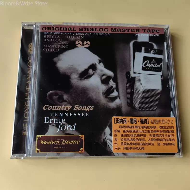 The Father of American Country Singers' Feverish Recorded Masterpieces. Tennessee Ernie Ford. Pure Silver Edition CD Music Gift
The Father of American Country Singers' Feverish Recorded Masterpieces. Tennessee Ernie Ford. Pure Silver Edition CD Music Gift