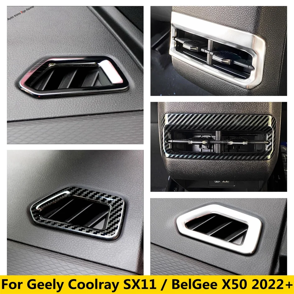 Car Instrument Front Panel Air AC Outlet Decoration Protective Frame Cover Trim For Geely Coolray SX11 / BelGee X50 2022 2023
Car Instrument Front Panel Air AC Outlet Decoration Protective Frame Cover Trim For Geely Coolray SX11 / BelGee X50 2022 2023
