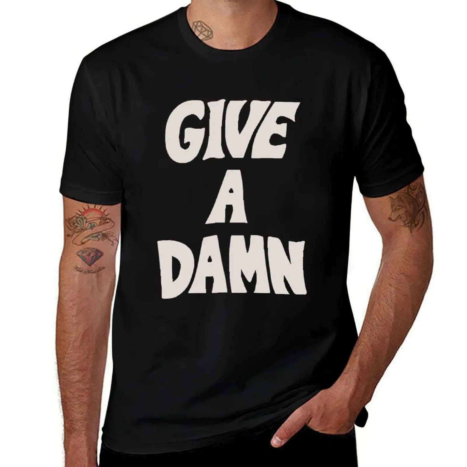 Give A Damn As Worn By Alex Turner White T-Shirt funny t shirts man t shirts cotton 100% anime t shirts for man T-shirt
Give A Damn As Worn By Alex Turner White T-Shirt funny t shirts man t shirts cotton 100% anime t shirts for man T-shirt