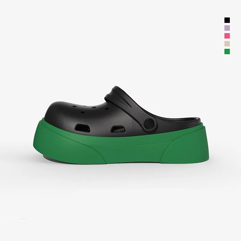 Women Garden Shoes 2025 New Hole Clogs Sandals Outdoor Non-Slip High-End Thick-Soled Sandals Outdoor Slippers For Women 
Women Garden Shoes 2025 New Hole Clogs Sandals Outdoor Non-Slip High-End Thick-Soled Sandals Outdoor Slippers For Women