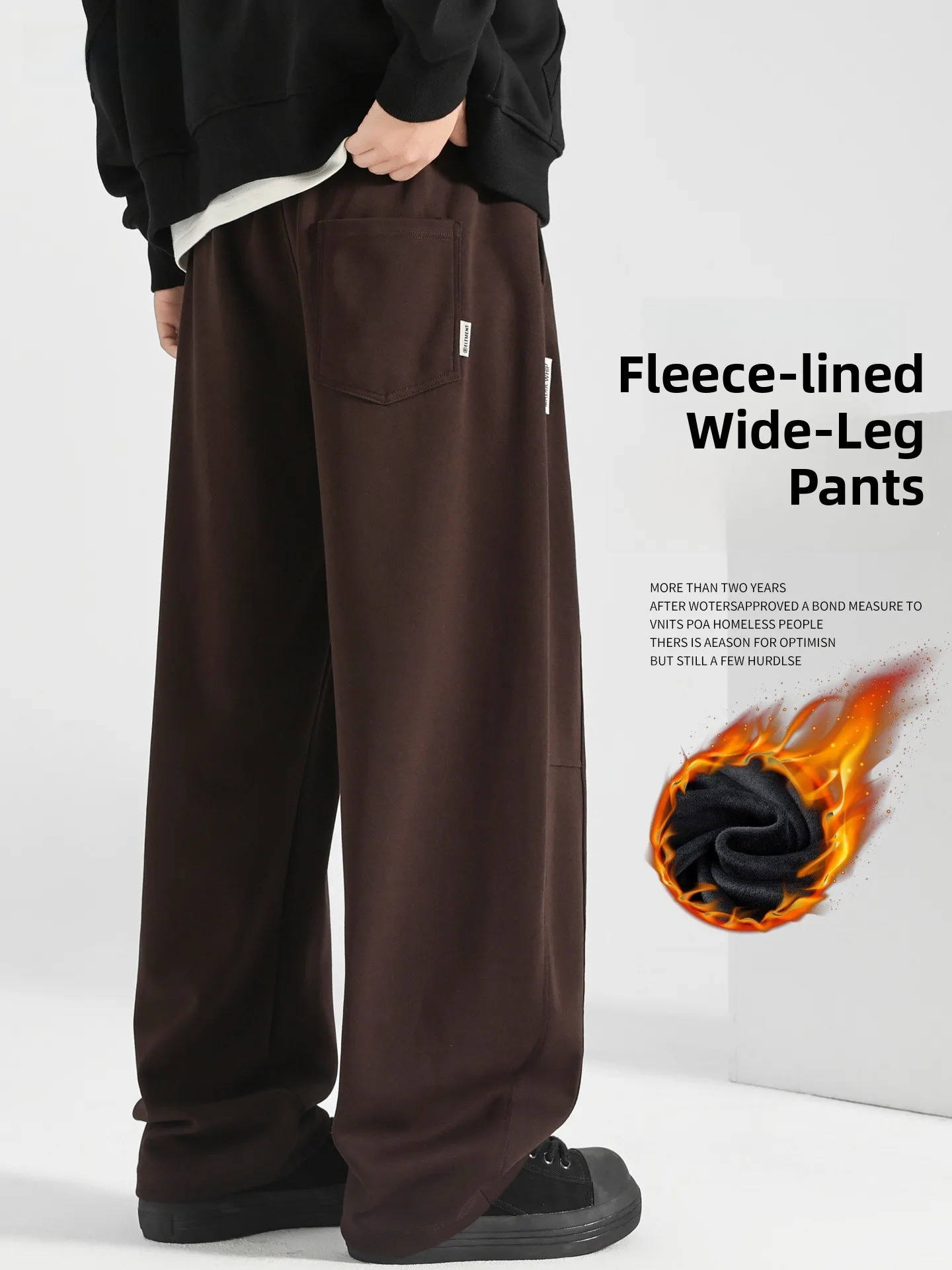 American Sle Thiened Fce Casual Pants Men's Autumn Winter Loose Straight Leg Winter Warm Thiened Youth Wide Leg Casu...
American Sle Thiened Fce Casual Pants Men's Autumn Winter Loose Straight Leg Winter Warm Thiened Youth Wide Leg Casu...