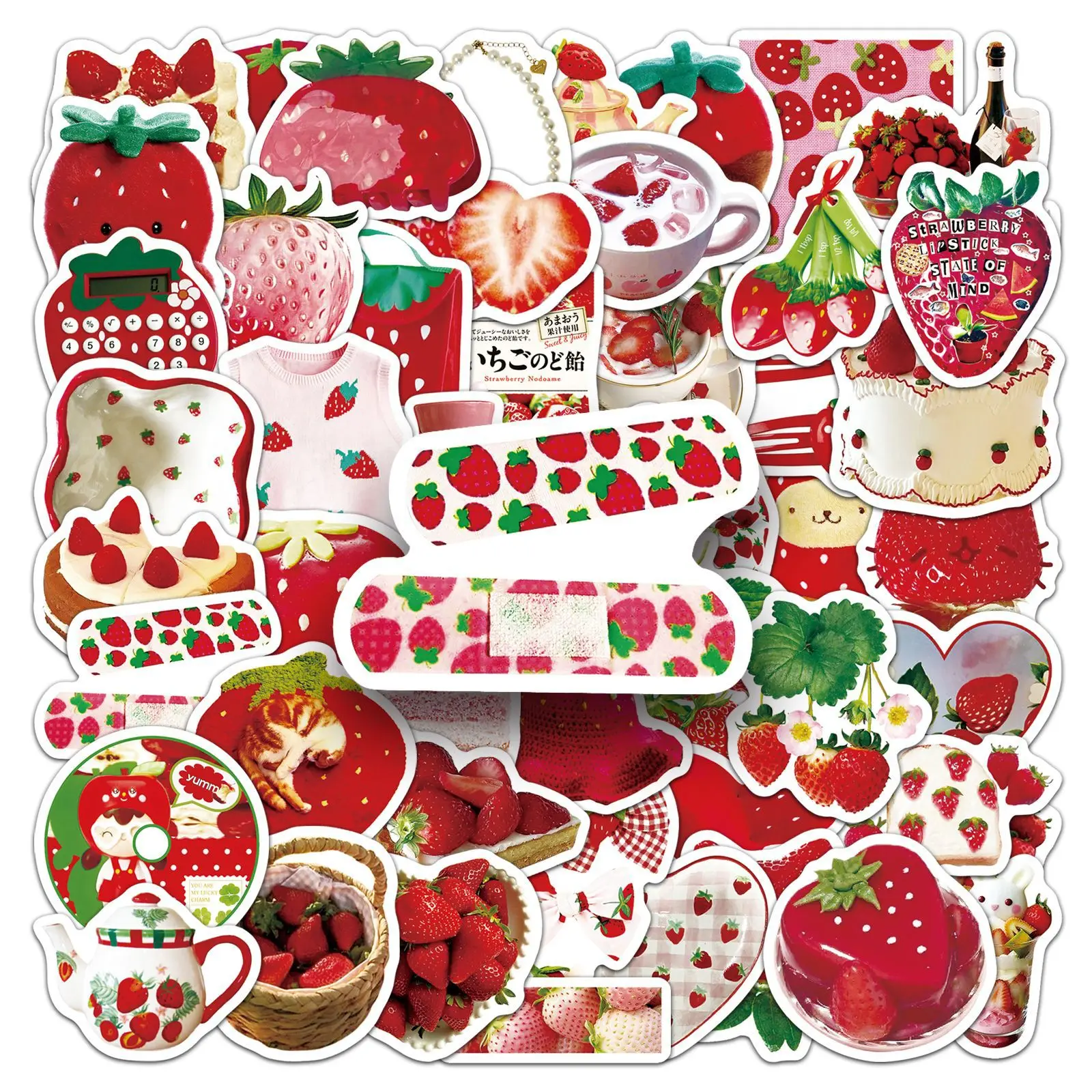 10/50PCS Strawberry Dessert INS Style Graffiti Stickers Cute Strawberry Cartoon Decal Notebook Phone Guitar Waterproof Sticker
10/50PCS Strawberry Dessert INS Style Graffiti Stickers Cute Strawberry Cartoon Decal Notebook Phone Guitar Waterproof Sticker