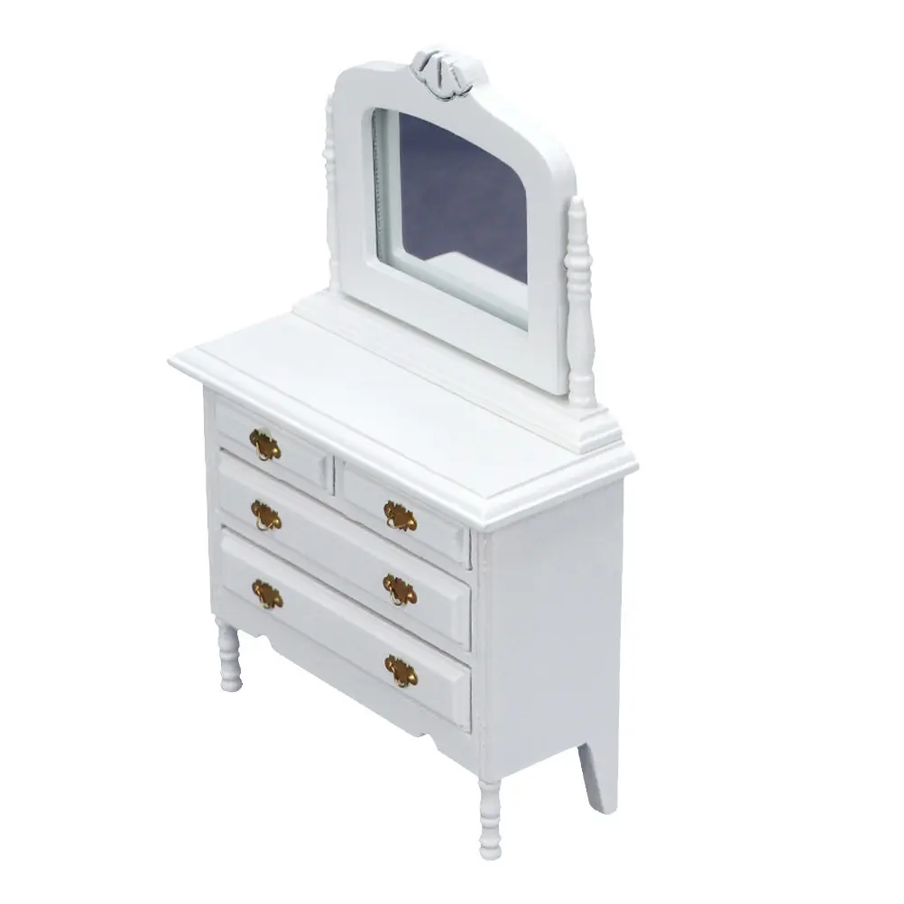 1Pcs Mini Wooden Dressing Table White Exquisite Compact Lightweight for Dollhouse Decoration Miniature Furniture Dollhouse
1Pcs Mini Wooden Dressing Table White Exquisite Compact Lightweight for Dollhouse Decoration Miniature Furniture Dollhouse