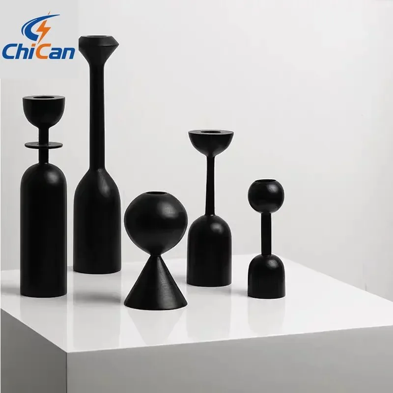 【Hot】Black Wooden Candle Holder Quality Black Candle Seat Nordic ins style art decoration hotel model room soft decoration ZM806
【Hot】Black Wooden Candle Holder Quality Black Candle Seat Nordic ins style art decoration hotel model room soft decoration ZM806