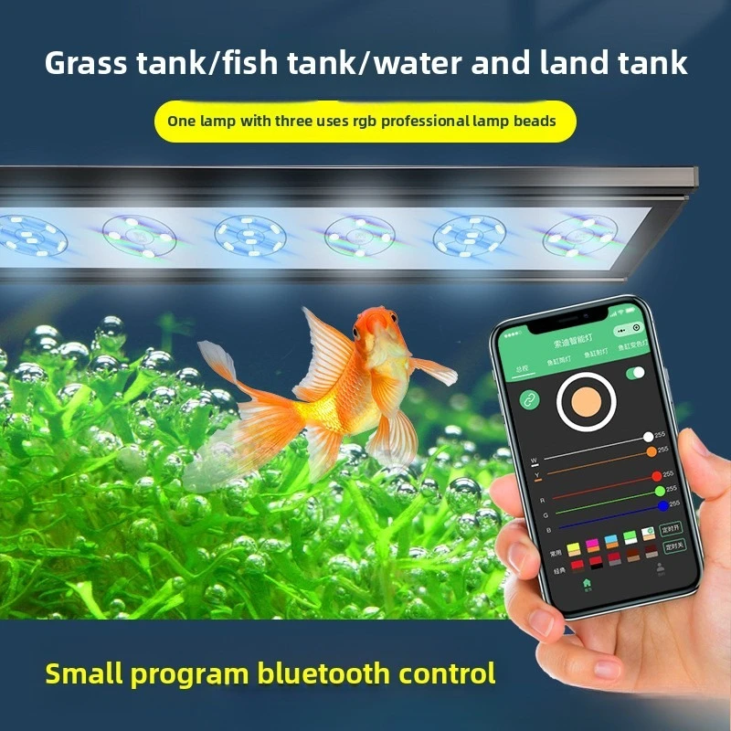 LED Full Spectrum Fish Tank Light, Water Plant Lamp, Waterproof Explosion, Algae Lighting, Special Bracket, Coral Lamp, Arowana
LED Full Spectrum Fish Tank Light, Water Plant Lamp, Waterproof Explosion, Algae Lighting, Special Bracket, Coral Lamp, Arowana