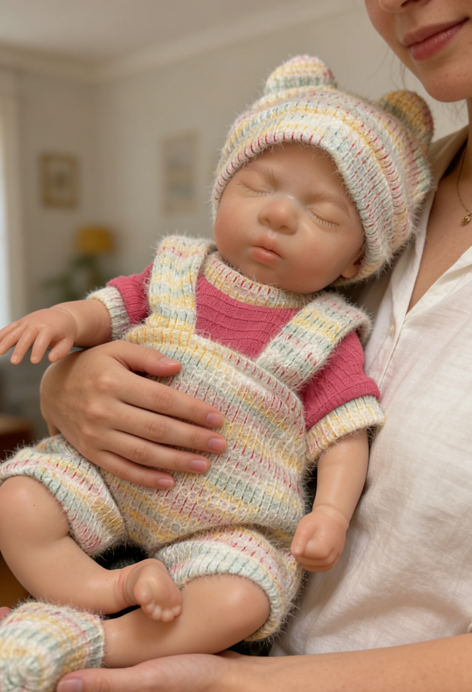 13Inch Reborn Baby Full Body Silicone Girl Multiple Layers Painting Soft Touch Cute Newborn Doll for Gifts
13Inch Reborn Baby Full Body Silicone Girl Multiple Layers Painting Soft Touch Cute Newborn Doll for Gifts