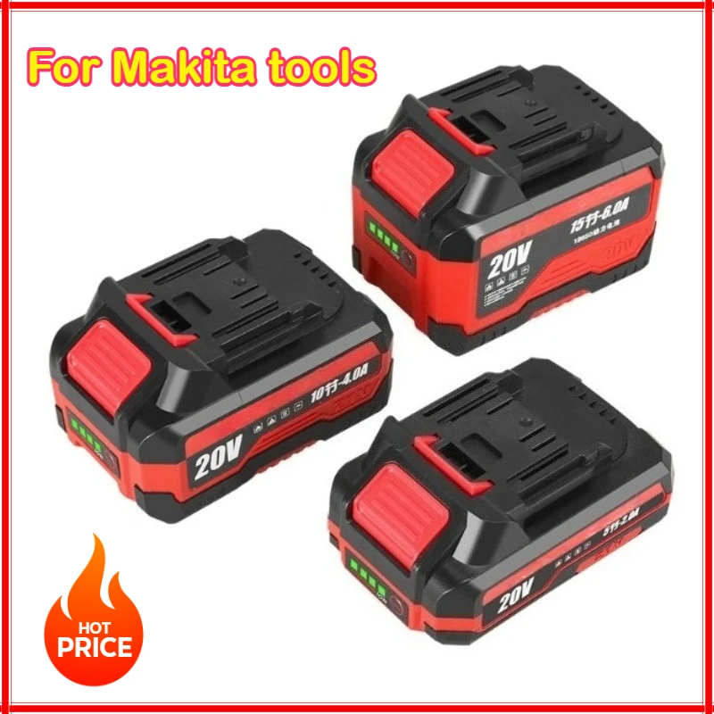 20 В 2,0 4,0 6,0 Ач литиевая аккумуляторная батарея для Makita 18 В 21 В электроинструменты аккумуляторный гаечный ключ пила дрель шлифовальная машина отвертка
20 В 2,0 4,0 6,0 Ач литиевая аккумуляторная батарея для Makita 18 В 21 В электроинструменты аккумуляторный гаечный ключ пила дрель шлифовальная машина отвертка