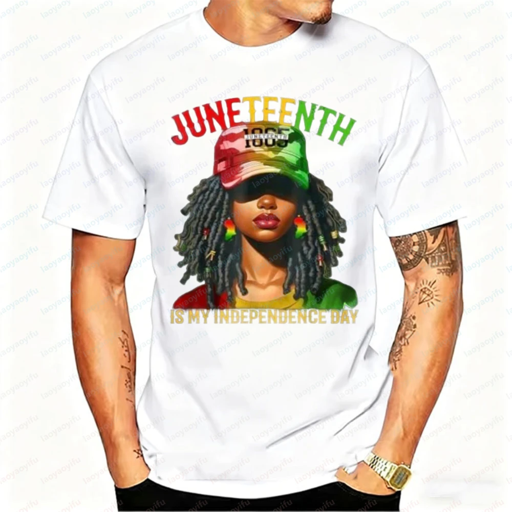 Juneteenth Is My Independence Day T-Shirt African American Woman Graphic Tee Black History Freedom 1865 Emancipation Day Gift
Juneteenth Is My Independence Day T-Shirt African American Woman Graphic Tee Black History Freedom 1865 Emancipation Day Gift