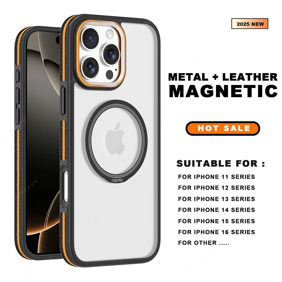 Wireless Charge New Magnetic Phone Case For iPhone 16E 15 14 16 Plus 11 12 13 16 Pro Max Magsafe Protector Hard Shockproof Cover
Wireless Charge New Magnetic Phone Case For iPhone 16E 15 14 16 Plus 11 12 13 16 Pro Max Magsafe Protector Hard Shockproof Cover