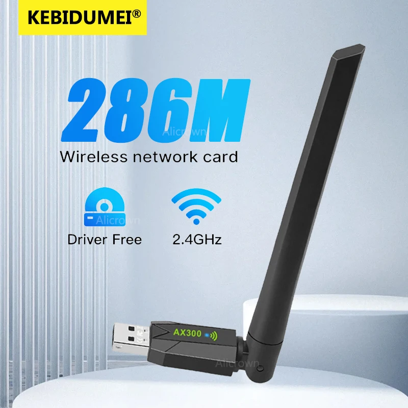 WIFI 6 USB-адаптер AX286 Сетевая карта Dongle 2,4 ГГц Беспроводная антенна 5BDI Прием сигнала для ПК Ноутбук Win10/11 Драйвер бесплатно
WIFI 6 USB-адаптер AX286 Сетевая карта Dongle 2,4 ГГц Беспроводная антенна 5BDI Прием сигнала для ПК Ноутбук Win10/11 Драйвер бесплатно