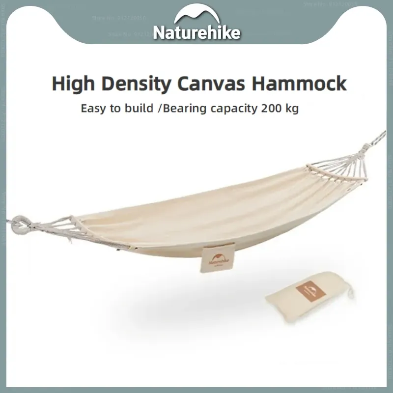 Naturehike Outdoor Portable Wear-resistant Leisure Canvas Hammock Hiking Camping Ultra Light Anti-rollover Hammock Bearing 200kg
Naturehike Outdoor Portable Wear-resistant Leisure Canvas Hammock Hiking Camping Ultra Light Anti-rollover Hammock Bearing 200kg