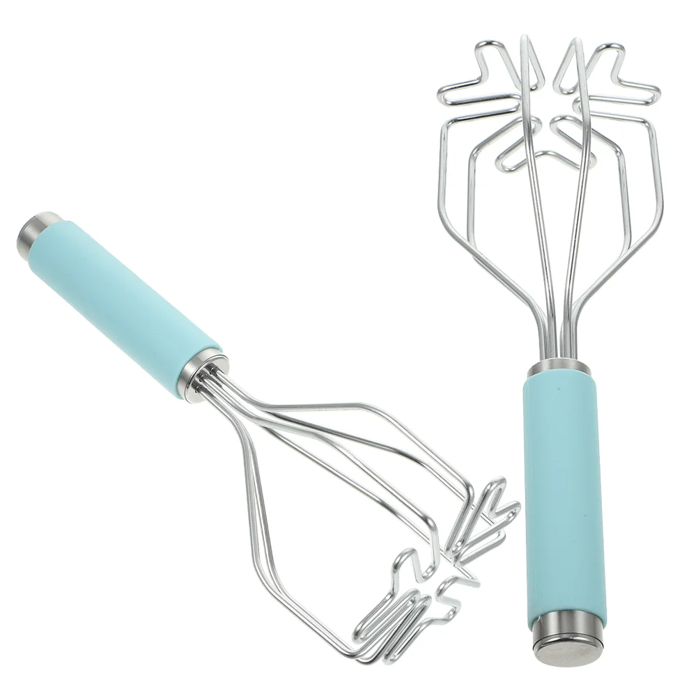 2 Pcs Potato Masher Bean Smasher Avocado Tool Pressed Kitchen Essentials Portable Stainless Steel Multifunctional
2 Pcs Potato Masher Bean Smasher Avocado Tool Pressed Kitchen Essentials Portable Stainless Steel Multifunctional