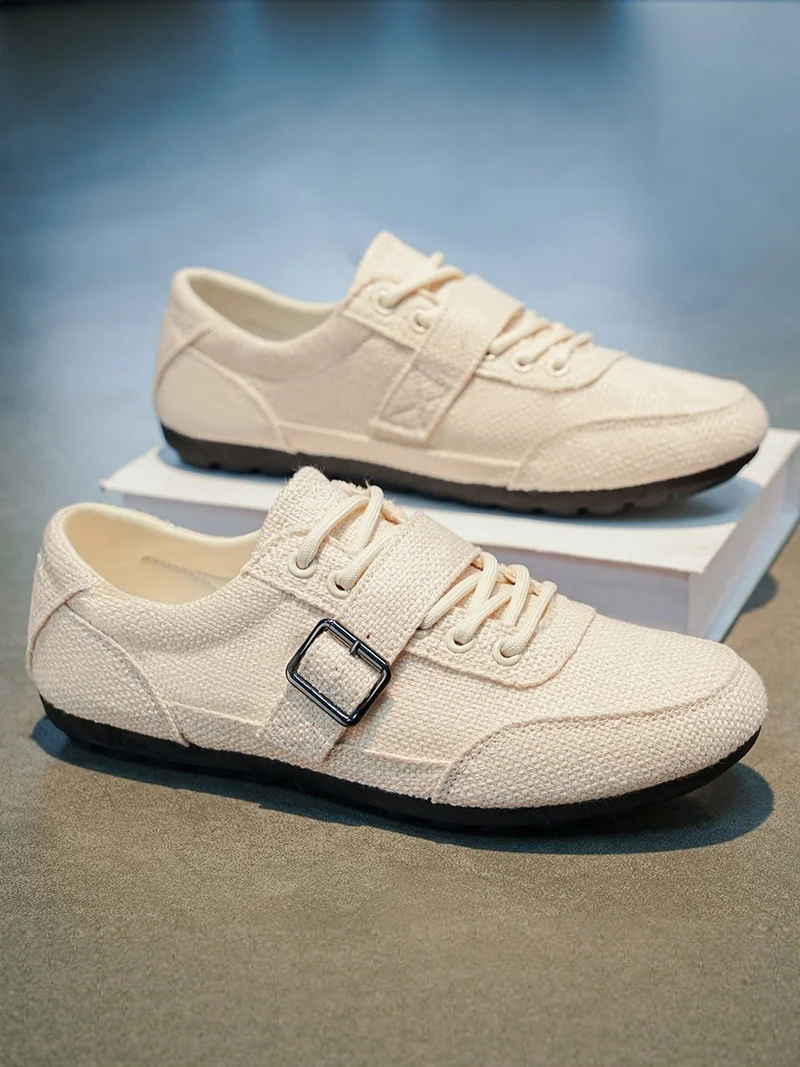 Men's Casual Slip-On Shoes Anti-Slip Wear-Resistant Driving Sporty Beijing Style Bean Shoes Breathable Comfortable
Men's Casual Slip-On Shoes Anti-Slip Wear-Resistant Driving Sporty Beijing Style Bean Shoes Breathable Comfortable