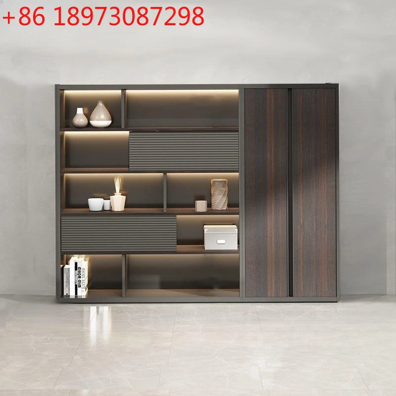 Легкая роскошная офисная мебель Деревянная панель для хранения книжный шкаф Шкаф для хранения данных Многослойный
Легкая роскошная офисная мебель Деревянная панель для хранения книжный шкаф Шкаф для хранения данных Многослойный