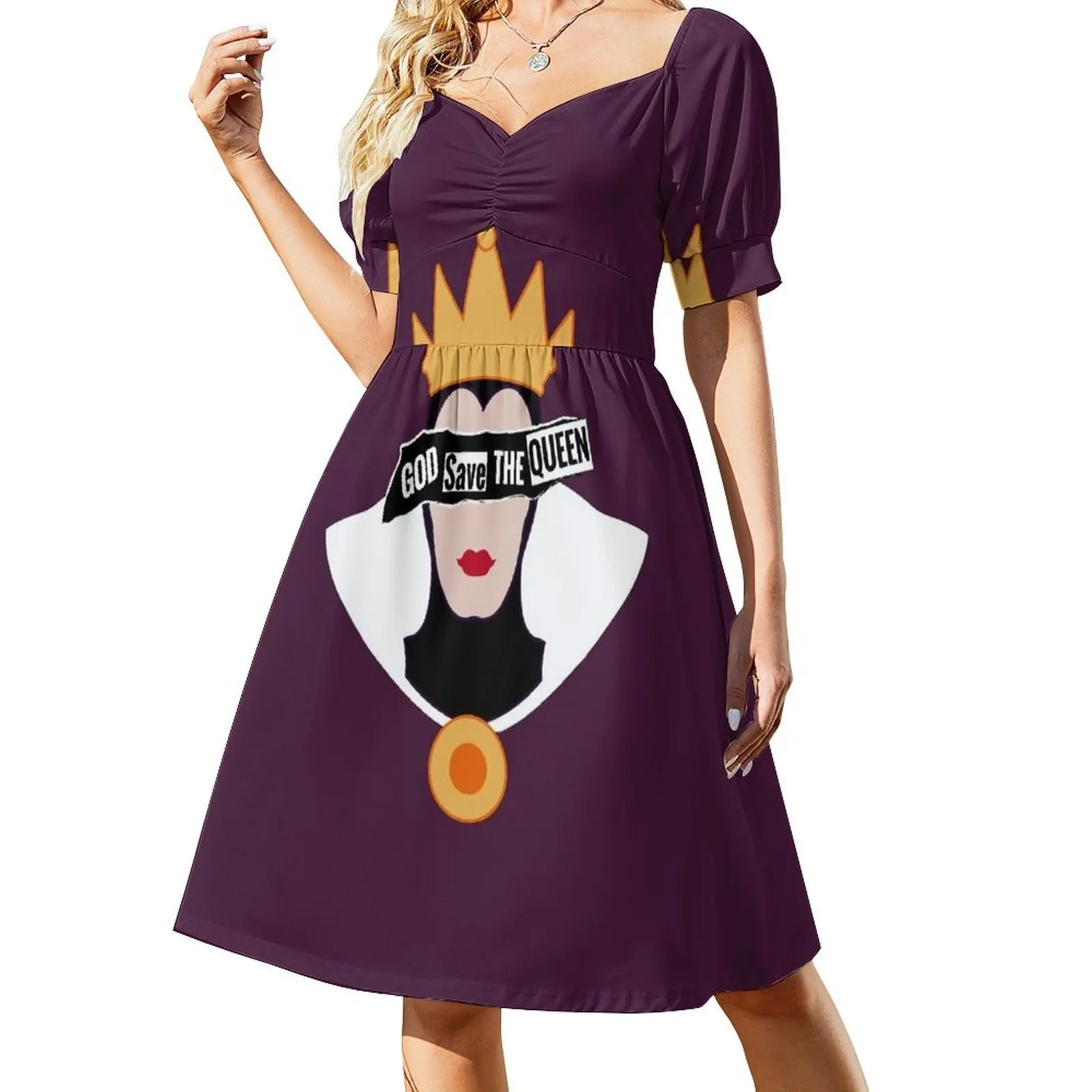 God save the Evil Queen Short-Sleeved Dress elegant dress evening dresses ladies elegant party dress for women 2025 Dresses gala
God save the Evil Queen Short-Sleeved Dress elegant dress evening dresses ladies elegant party dress for women 2025 Dresses gala