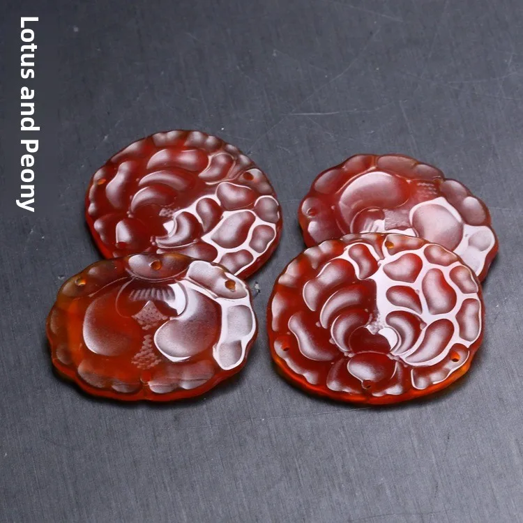 Red Agate Vintage Court Sle Peony Flower Pendant DIY Ancient Sle Brooch Earring Accories Jewelry Original Design ex
Red Agate Vintage Court Sle Peony Flower Pendant DIY Ancient Sle Brooch Earring Accories Jewelry Original Design ex