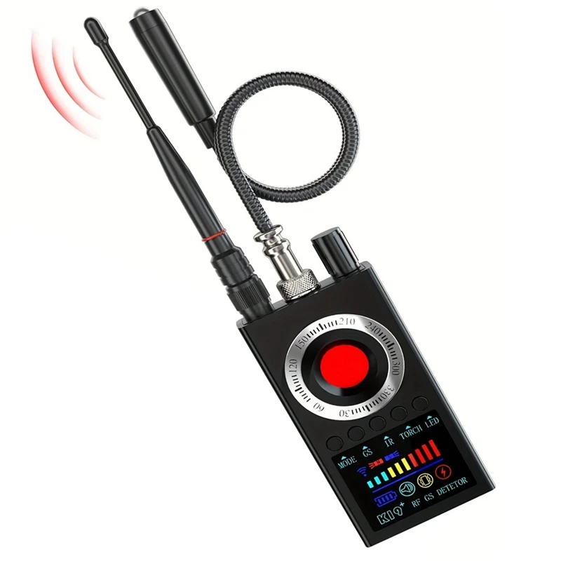 BAAZ HOT K19+ Anti Eavesdropping RF Wireless GSM Signal Wiretapping GPS Tracker Cam Detector Bug Finder
BAAZ HOT K19+ Anti Eavesdropping RF Wireless GSM Signal Wiretapping GPS Tracker Cam Detector Bug Finder