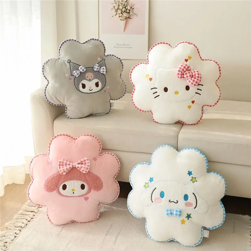 Sanrio HelloKitty Melody Car Petal Shape Plush Pillow Cartoon Dog Kuromi Car Backrest Waist Support Office Universal
Sanrio HelloKitty Melody Car Petal Shape Plush Pillow Cartoon Dog Kuromi Car Backrest Waist Support Office Universal
