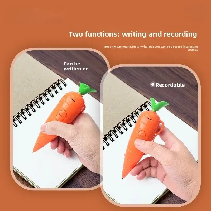 New2026 Judy * Nick Carrot Voice Recorder Electronic Sound Toy Can Write Graffiti Ballpoint Pen Novelty Voice Recorder Pen Gift
New2026 Judy * Nick Carrot Voice Recorder Electronic Sound Toy Can Write Graffiti Ballpoint Pen Novelty Voice Recorder Pen Gift