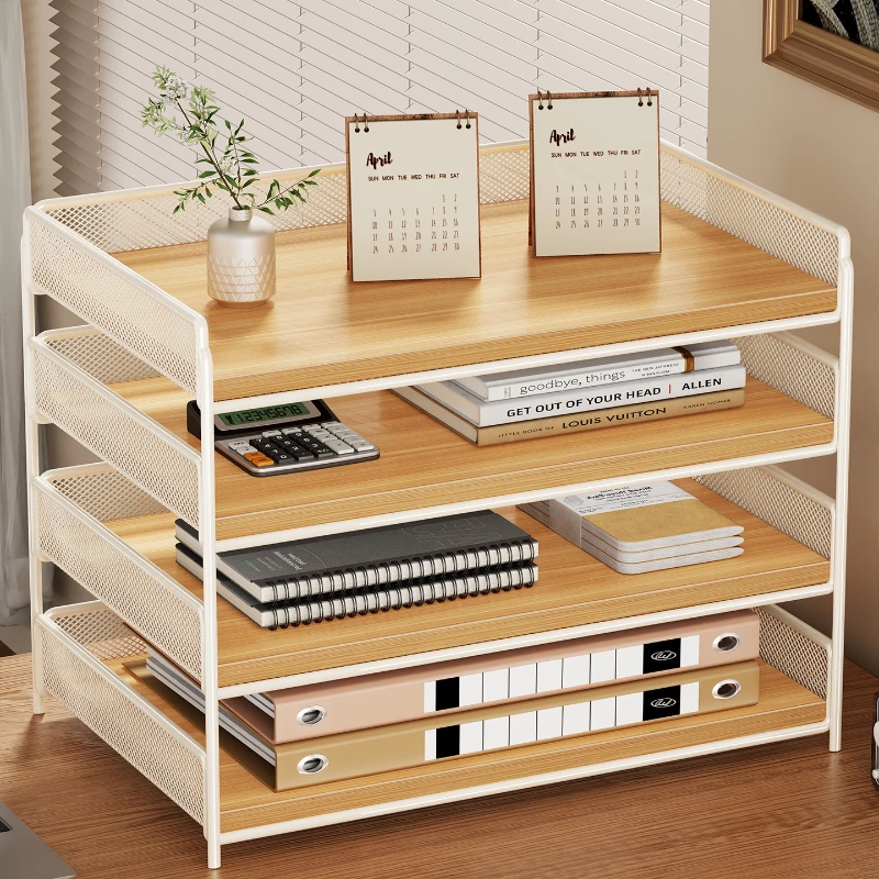 Minimalist Metal File Holder for Desk Office Multilayer Document Organizer Vertical Layered Book Shelf Stand for Home Use
Minimalist Metal File Holder for Desk Office Multilayer Document Organizer Vertical Layered Book Shelf Stand for Home Use