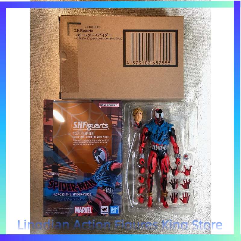In Stock Bandai Soul Limited SHF Spider-Man Across The Universe Scarlet Spider-Man Finished Model Toy Collection Gift
In Stock Bandai Soul Limited SHF Spider-Man Across The Universe Scarlet Spider-Man Finished Model Toy Collection Gift