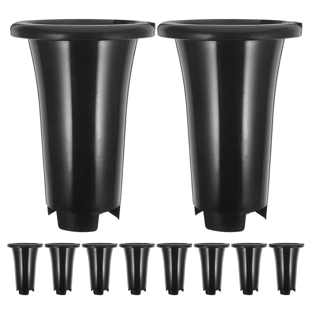 10Pcs Pots Set Extra Large Tall Thick Round with Drainage Holes for Plants Nursery Container Gardening Supply
10Pcs Pots Set Extra Large Tall Thick Round with Drainage Holes for Plants Nursery Container Gardening Supply