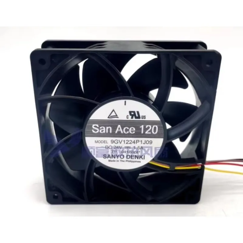 Sanyo Denki 9GV1224P1J09 DC 24V 1.5A 120x120x25mm 4-Wire Server Cooling Fan
Sanyo Denki 9GV1224P1J09 DC 24V 1.5A 120x120x25mm 4-Wire Server Cooling Fan
