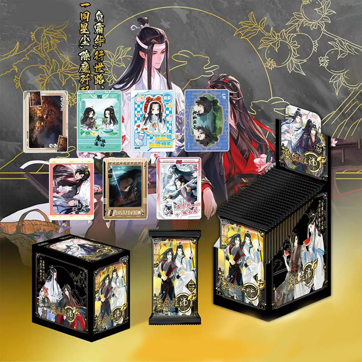 Modaozushi Card Wei WuxianCollection Peripheral Full Set of CardsdToy Gift Collection Card Toy Gift
Modaozushi Card Wei WuxianCollection Peripheral Full Set of CardsdToy Gift Collection Card Toy Gift