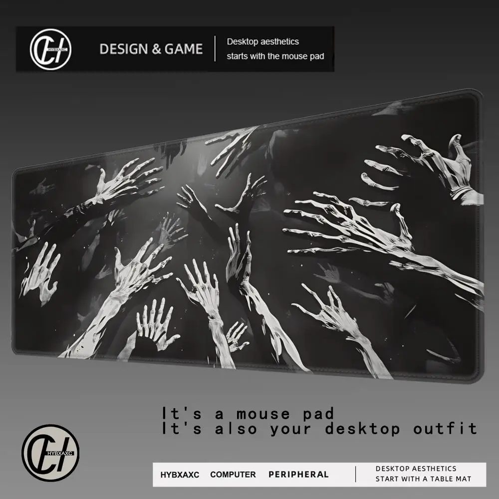 HYBXAXC Dark Anime Hands Desk Mat, Large Gaming Mouse Pad, Gothic Waterproof Non-Slip Desk Blotter
HYBXAXC Dark Anime Hands Desk Mat, Large Gaming Mouse Pad, Gothic Waterproof Non-Slip Desk Blotter