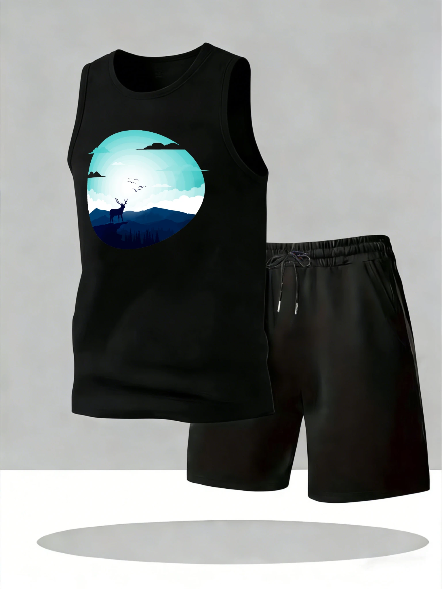 Men's Tank Top Sets 2026 Summer Quick drying sports Breathable oversize crewneck men's suits beach running drip clothing
Men's Tank Top Sets 2026 Summer Quick drying sports Breathable oversize crewneck men's suits beach running drip clothing