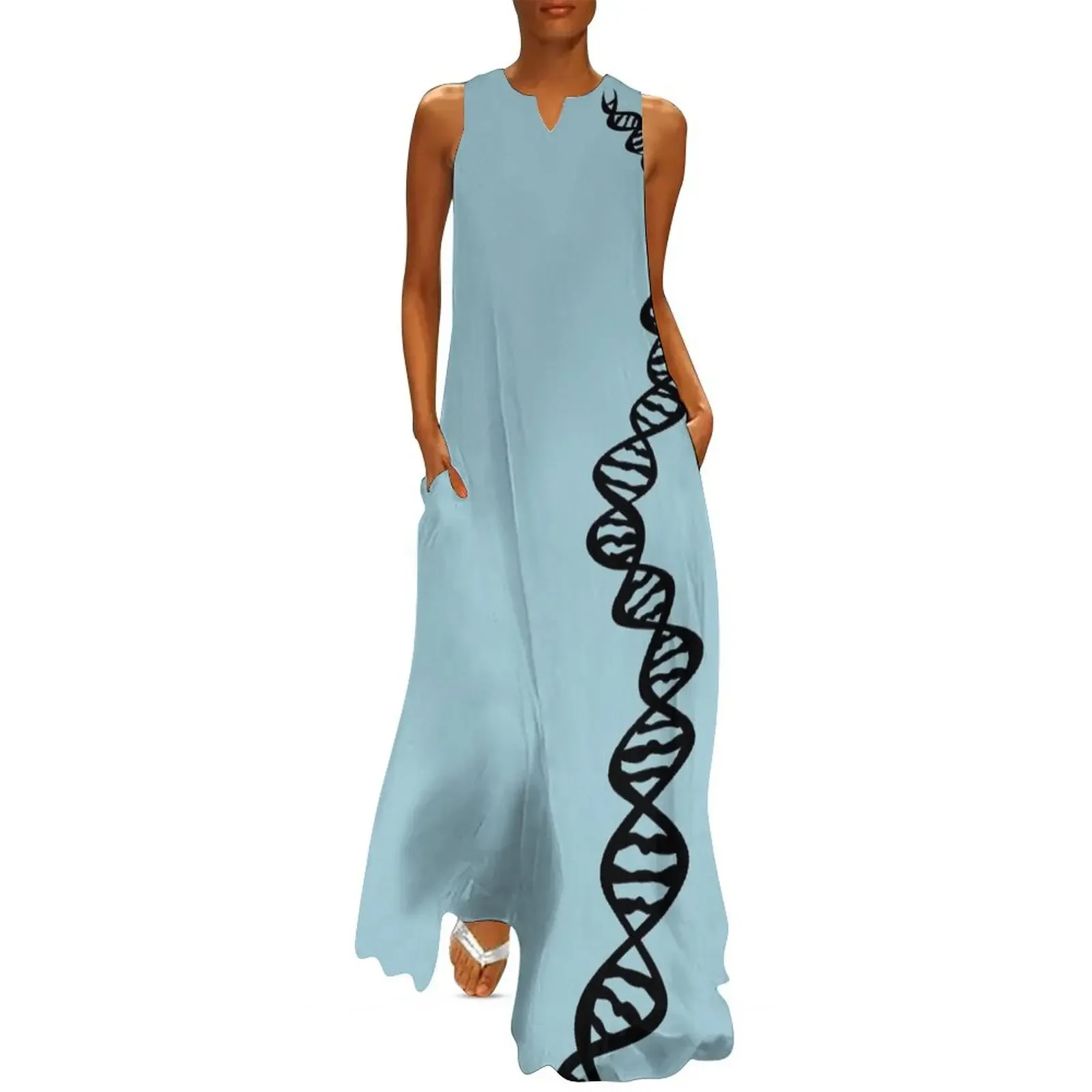 DNA strand - black Long Dress dresses for women 2025 luxury woman party dress Dress
DNA strand - black Long Dress dresses for women 2025 luxury woman party dress Dress
