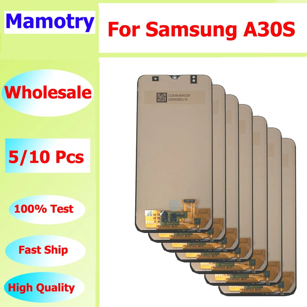 Оптовая продажа 5/10 шт./лот для Samsung A30S Экран ЖК-дисплей с сенсорной сборкой A307 A307F
Оптовая продажа 5/10 шт./лот для Samsung A30S Экран ЖК-дисплей с сенсорной сборкой A307 A307F