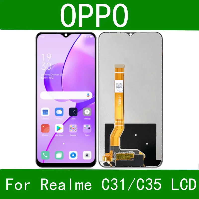 Экран для OPPO Realme C35 RMX3511, ЖК-дисплей, экран, сенсорная панель, дигитайзер для Realme C31 RMX3501, сменный дисплей
Экран для OPPO Realme C35 RMX3511, ЖК-дисплей, экран, сенсорная панель, дигитайзер для Realme C31 RMX3501, сменный дисплей