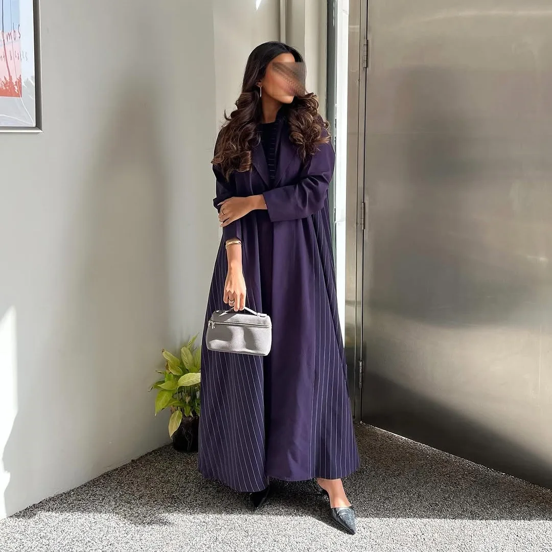 Eid Dubai Lapel Coat Open Abayas for Women Muslim Dress Jalabiya Kimono Cardigan Kaftan Ramadan Femme Robe Islamic Clothing New
Eid Dubai Lapel Coat Open Abayas for Women Muslim Dress Jalabiya Kimono Cardigan Kaftan Ramadan Femme Robe Islamic Clothing New