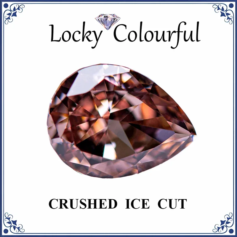 Cubic Zirconia Crushed Ice Cut Pear Shape Coffee Color Charms Beads for Diy Jewelry Making Pendant Ring Materials No Certificate
Cubic Zirconia Crushed Ice Cut Pear Shape Coffee Color Charms Beads for Diy Jewelry Making Pendant Ring Materials No Certificate