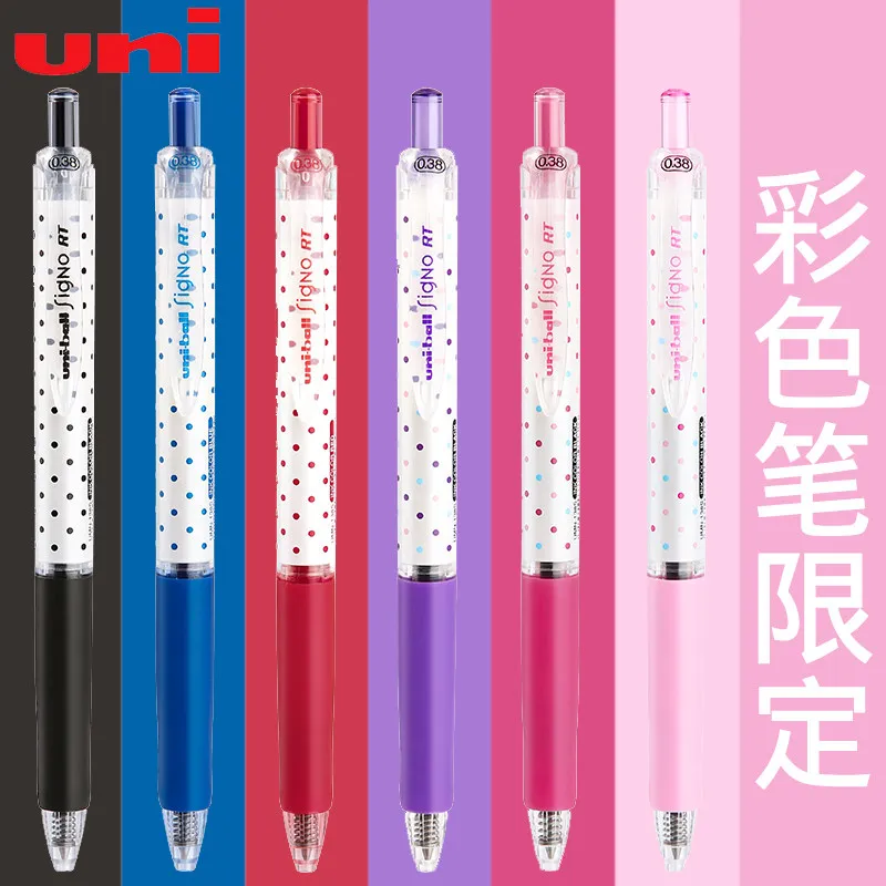 Гелевая ручка Uni-ball Signo UMN-138S Limited Polka Dot, разные цвета, 0,38 мм, выдвижная, с тонким наконечником, для школьных экзаменов, ведения дневников
Гелевая ручка Uni-ball Signo UMN-138S Limited Polka Dot, разные цвета, 0,38 мм, выдвижная, с тонким наконечником, для школьных экзаменов, ведения дневников