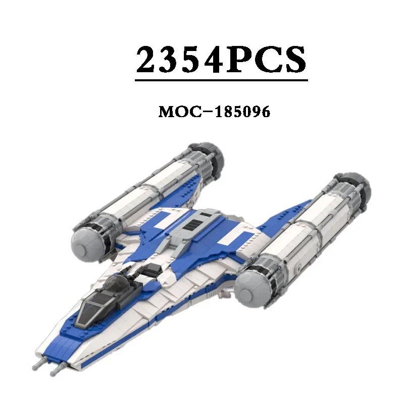 MOC-185096 Classic Y-Wing Space Fighter Space Fleet Building Block Toy Model 2354PCS Spaceship Model Christmas Gift for Kids
MOC-185096 Classic Y-Wing Space Fighter Space Fleet Building Block Toy Model 2354PCS Spaceship Model Christmas Gift for Kids
