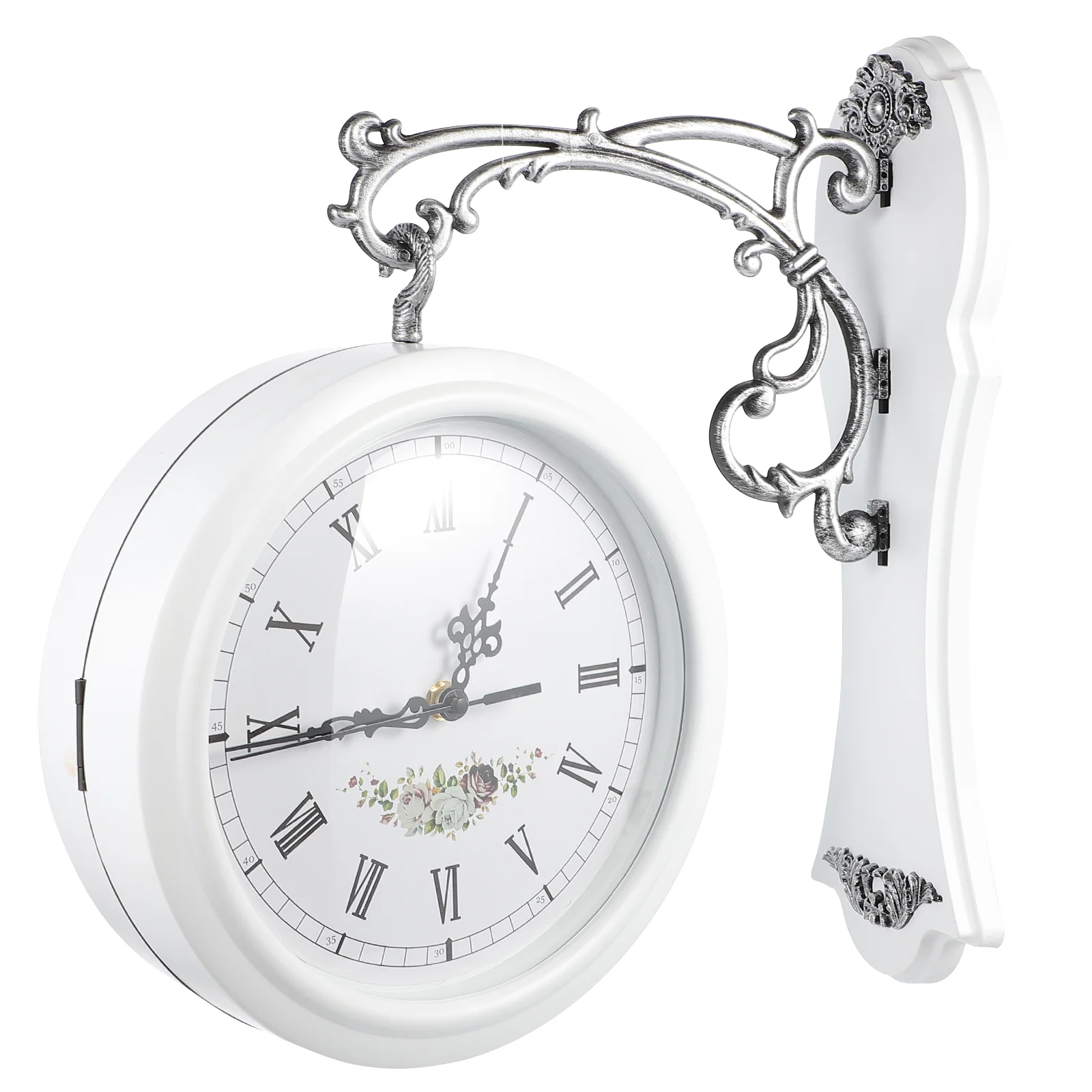 Household Wall Clock Clocks Outdoor Decor Plastic Glass Rotated European Style
Household Wall Clock Clocks Outdoor Decor Plastic Glass Rotated European Style