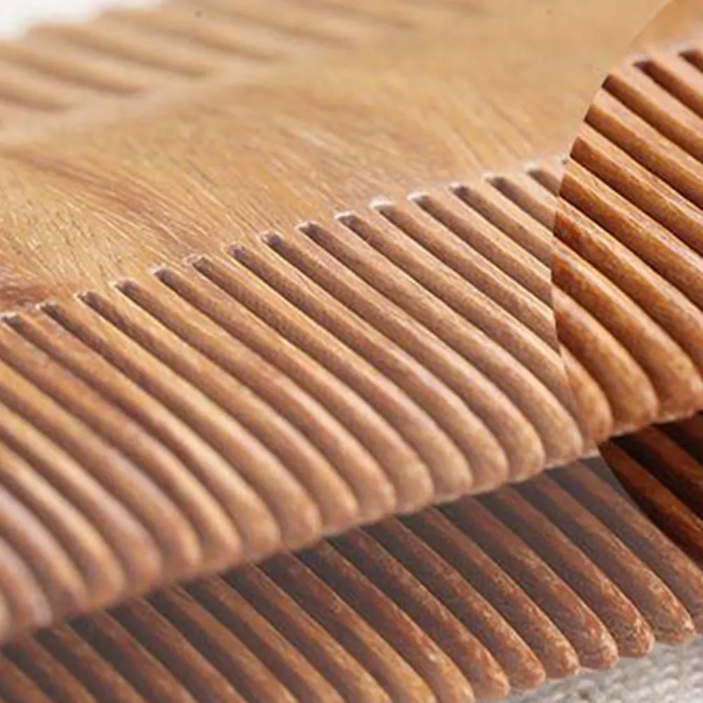 1pc Double-Sided Comb Natural Green Sandalwood Handmade Anti-Static Wood Comb For Hair Care Smooth Fine Wide Teeth Comfortable
1pc Double-Sided Comb Natural Green Sandalwood Handmade Anti-Static Wood Comb For Hair Care Smooth Fine Wide Teeth Comfortable