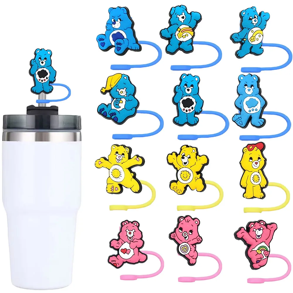 6-12pcs Rainbow Bear straw cap cartoon drink straw stopper reusable dust-proof and splash-proof drinking cup straw cap gift
6-12pcs Rainbow Bear straw cap cartoon drink straw stopper reusable dust-proof and splash-proof drinking cup straw cap gift