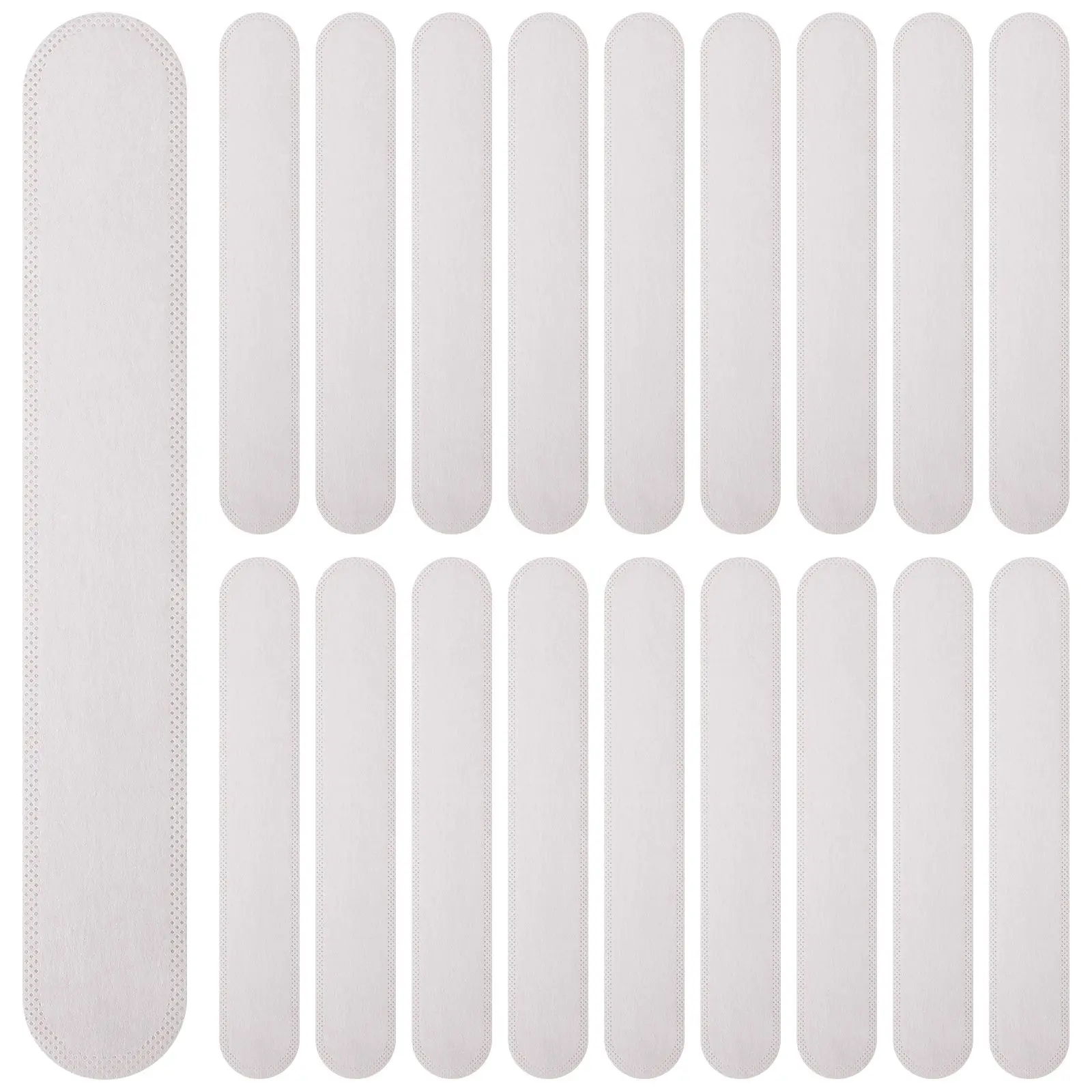 50pcs Disposable Sweatbands Collar Pads Hat Liner White Protector Anti Odor Non Woven Fabric Sports Fitness Accessories
50pcs Disposable Sweatbands Collar Pads Hat Liner White Protector Anti Odor Non Woven Fabric Sports Fitness Accessories