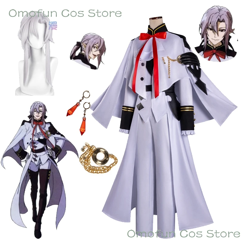 Ferid Bathory Косплей Аниме Серафим Конца Owari no Seraph Накидка для ролевых игр Костюм Униформа Парик Наряд вампира Обувь на Хэллоуин
Ferid Bathory Косплей Аниме Серафим Конца Owari no Seraph Накидка для ролевых игр Костюм Униформа Парик Наряд вампира Обувь на Хэллоуин