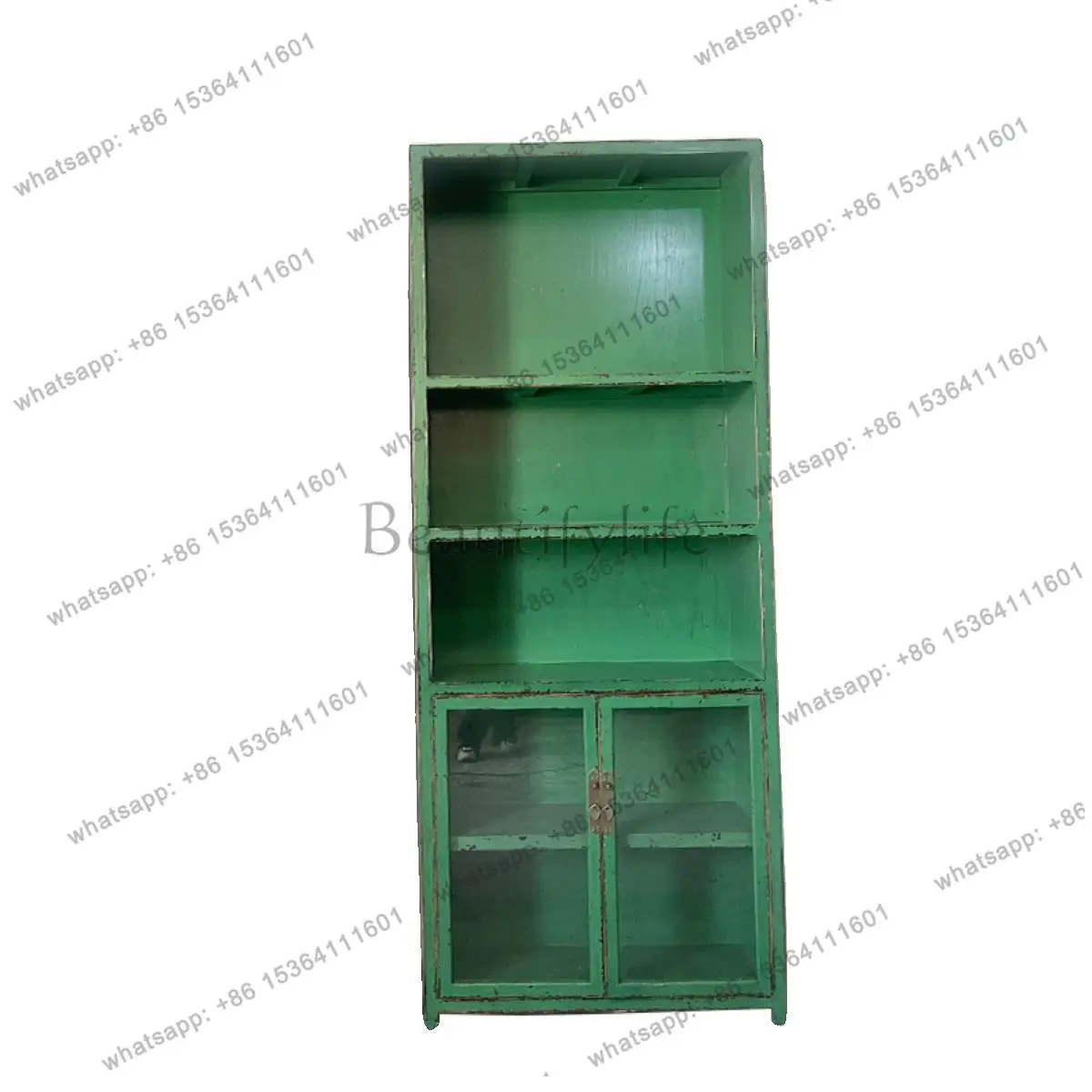 Chinese retro solid wood bookcase Bogu shelf makes old dining side storage, storage and storage cabinets
Chinese retro solid wood bookcase Bogu shelf makes old dining side storage, storage and storage cabinets
