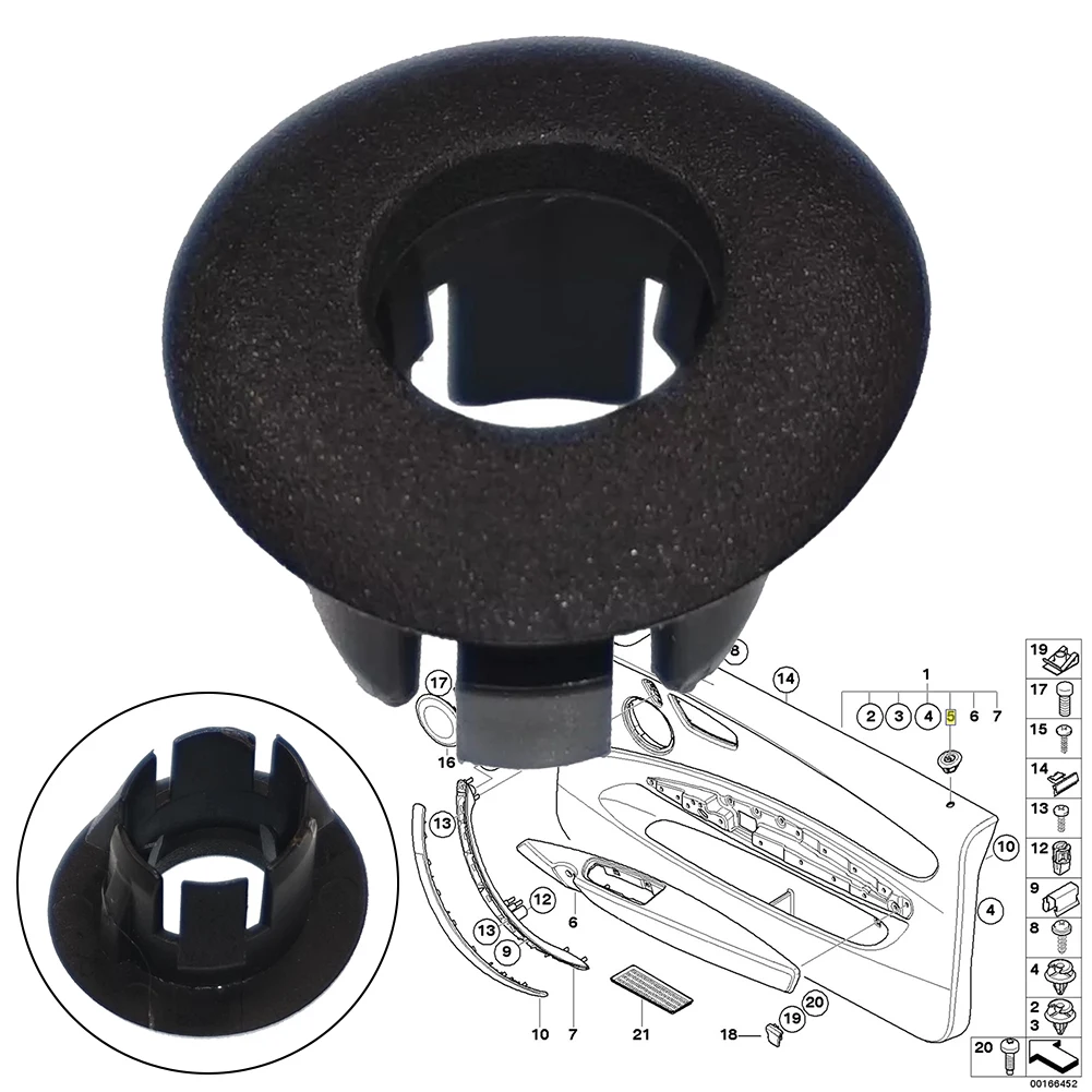 OEM Number:51416975326 Right Car Door Lock Pin Button Trim For BMW E81 E82 E88 ABS White Wear-resistant, And Non-deformation.
OEM Number:51416975326 Right Car Door Lock Pin Button Trim For BMW E81 E82 E88 ABS White Wear-resistant, And Non-deformation.