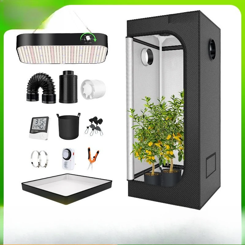 60 X 60 X 120 cm Hydroponic Crops Plant Growth Tent Oxford Cloth Adjustable Light Interior Set
60 X 60 X 120 cm Hydroponic Crops Plant Growth Tent Oxford Cloth Adjustable Light Interior Set