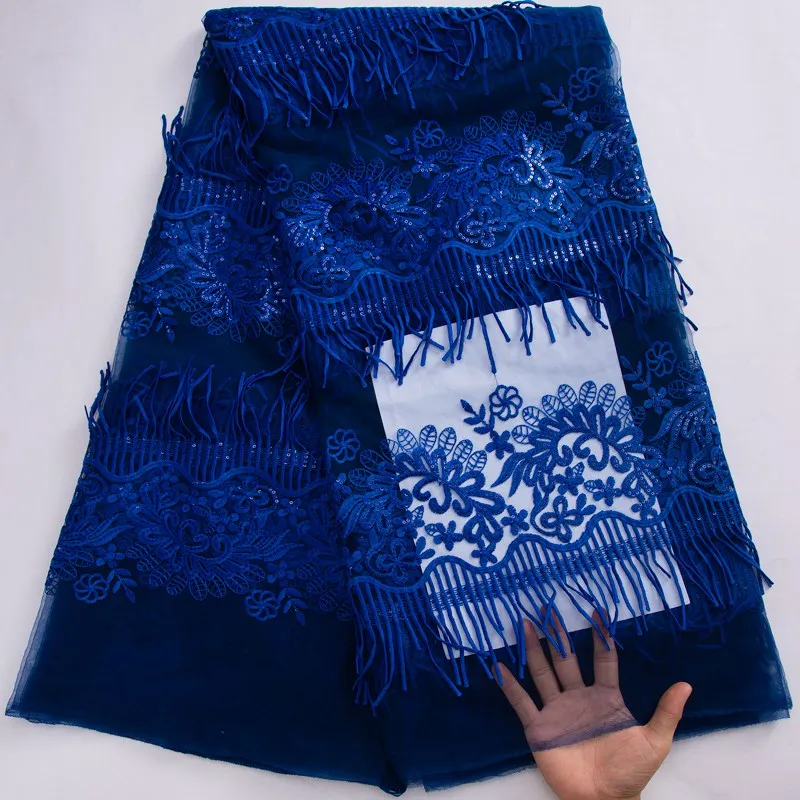 Latest African Lace Fabric 2023 Blue High Quality Lace Sequins French Net Lace Tulle Mesh Fabrics 3D Lace Wedding Fabrics S3122
Latest African Lace Fabric 2023 Blue High Quality Lace Sequins French Net Lace Tulle Mesh Fabrics 3D Lace Wedding Fabrics S3122