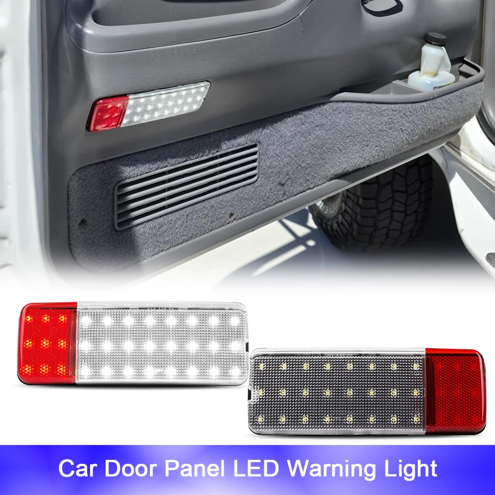 1pair White Red Car Door Panel LED Courtesy Warning Notice Lights For Ford F150 F250 F350 BRONCO 1992-1996 Interior Assembly
1pair White Red Car Door Panel LED Courtesy Warning Notice Lights For Ford F150 F250 F350 BRONCO 1992-1996 Interior Assembly