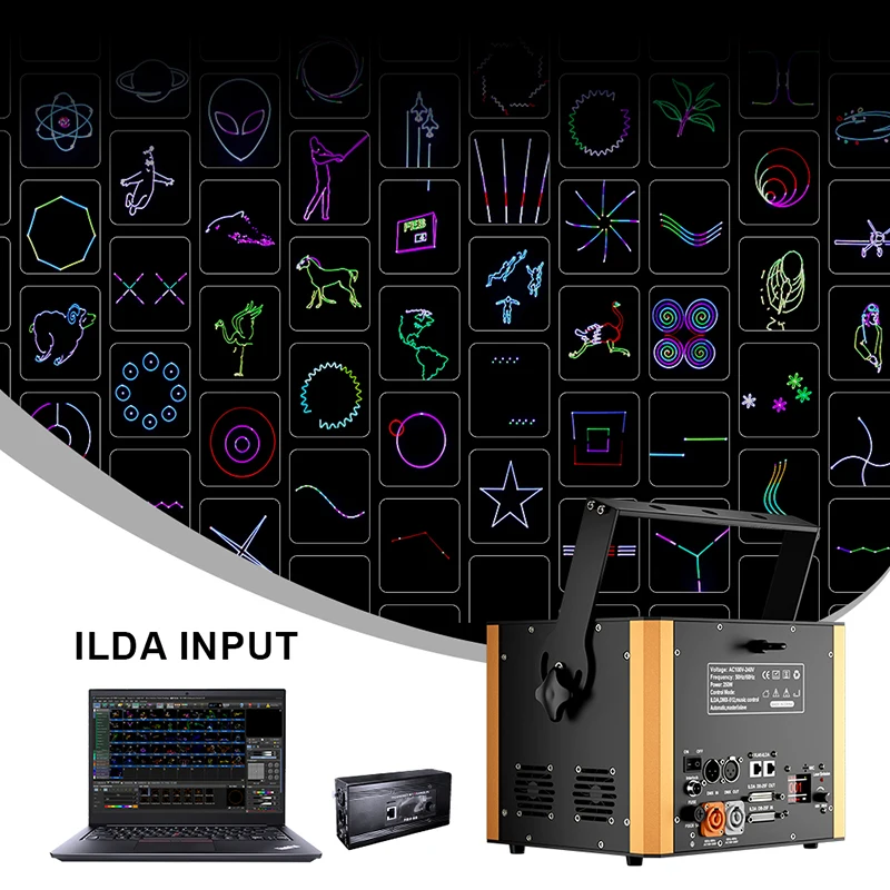 CONSTELLASER анимация 12 Вт RGB лазерный свет приложение/ILDA/режим DMX высокоскоростной гальванометр для DJ Bar дискотека сценическое выступление
CONSTELLASER анимация 12 Вт RGB лазерный свет приложение/ILDA/режим DMX высокоскоростной гальванометр для DJ Bar дискотека сценическое выступление