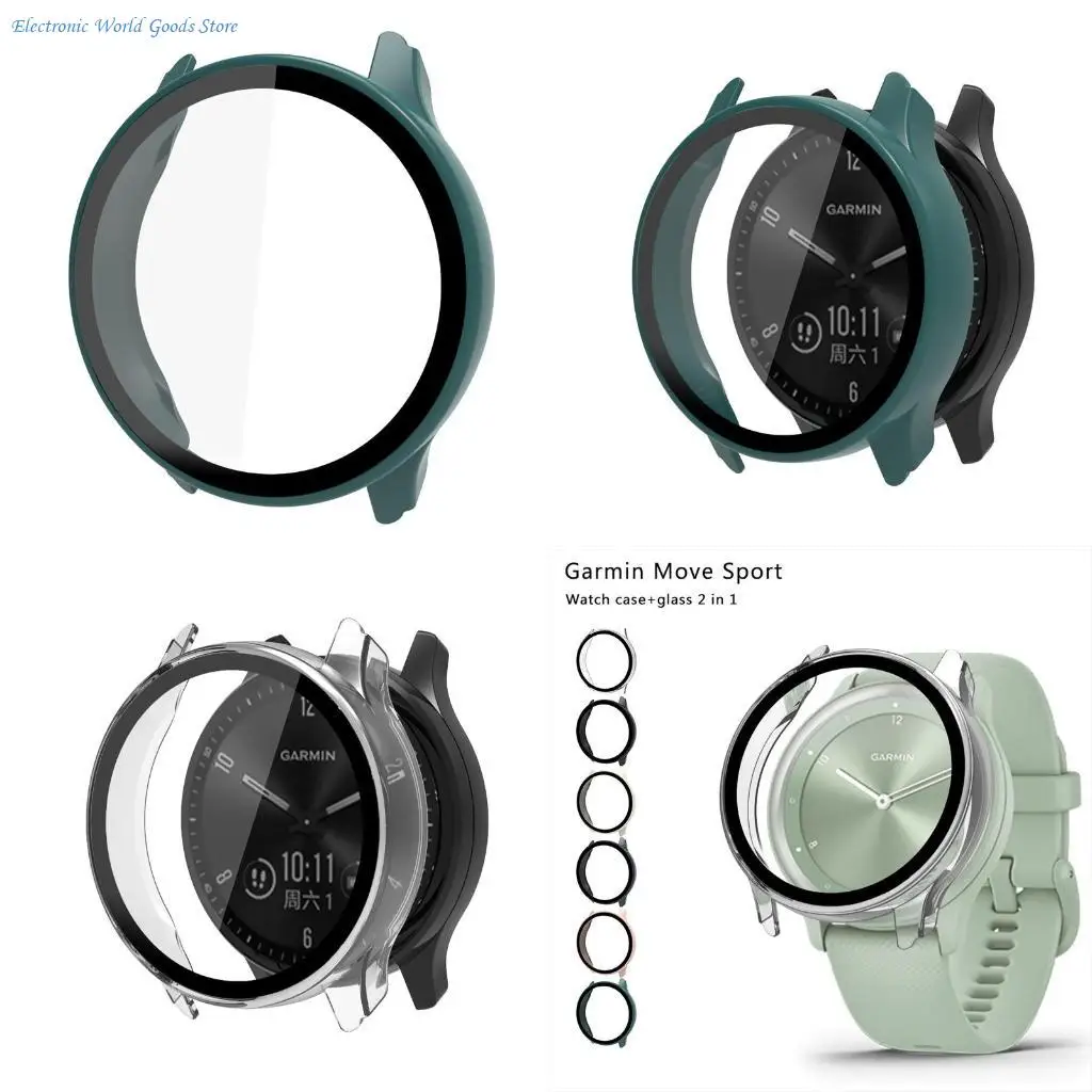 A3PD Screen Protector for Shell for Move Sport Watch Housing Friendly Full Coverage Clear Tempered Film Frame
A3PD Screen Protector for Shell for Move Sport Watch Housing Friendly Full Coverage Clear Tempered Film Frame
